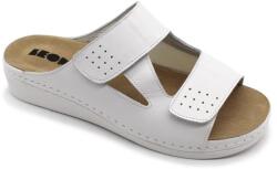 LEON 5010 LEON Comfort női bőr papucs (LEON3562-fehér38)