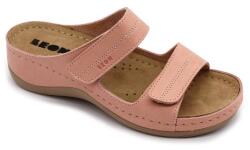 LEON 907 LEON Comfort női bőr papucs (LEON1855-rose39)