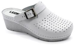LEON 1000 LEON Comfort női bőr klumpa (LEON2299-fehér39)
