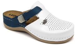 LEON 901 LEON Comfort női bőr klumpa (LEON859-kék42)