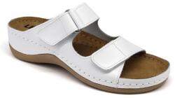 LEON 905 LEON Comfort női bőr papucs (LEON949-fehér37)