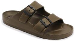 LEON CLOUD férfi papucs (LEON6095-olajzöld43)