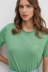 Gant pamut póló zöld - zöld M