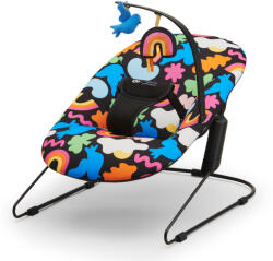 KinderKraft Calmee Happy Shapes háttámla 0 hónapos kortól, 9 kg-ig