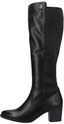 RIEKER Cizme dama, Rieker, Y2050-00-Negru, casual, piele naturala, lungi, cu toc, negru (Marime: 38)