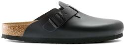 Birkenstock bőr papucs Boston - fekete Női 39