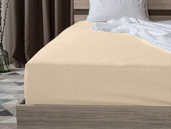  Jersey gumis lepedő világosbézs 90 x 200 cm