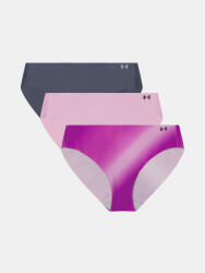 Under Armour Női alsónadrág Under Armour UA Pure Stretch NS Nov BKN (3db) lila