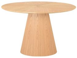  Kerek étkezőasztal ANGEL 120x120 cm, tölgy dekorral