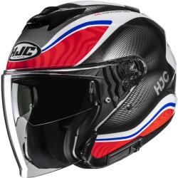 HJC Cască de motocicletă deschisă HJC i31 Depe MC21 negru-alb-roșu-albastru (HJC193121)