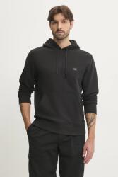 Calvin Klein pamut melegítőfelső fekete, férfi, sima, kapucnis, J30J327113 - fekete XL