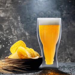 Vog und Arths Duplafalú üvegpohár - sörös, üdítős - 350 ml Vog und Arths 57176G (57176G)