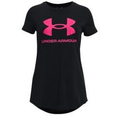 Under Armour Live Sportstyle Graphic SS fekete
