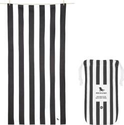 Dock & Bay Prosop de plajă Dock & Bay cu uscare rapidă, 90 x 200 cm, culoare cărbune (TOWLB-CAB-XL-BLACK-R) Prosop