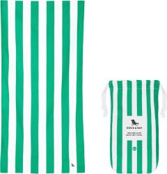 Dock & Bay Prosop de plajă Dock & Bay cu uscare rapidă, 90 x 200 cm, verde (TOWLB-CAB-XL-GREEN-R) Prosop
