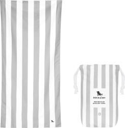 Dock & Bay Prosop de plajă Dock & Bay cu uscare rapidă, 90 x 160 cm, gri (TOWLB-CAB-LG-LTGRY-R) Prosop
