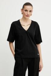 Marciano by Guess pamut póló CHRISSY fekete, 5GGI03 6298A - fekete S