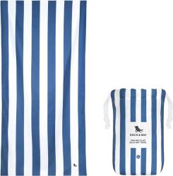 Dock & Bay Prosop de plajă Dock & Bay cu uscare rapidă, 90 x 160 cm, bleumarin (TOWLB-CAB-LG-NAVY-R) Prosop
