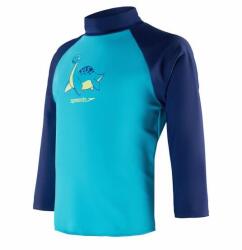 Speedo Long Sleeve Printed Rash Top (UK) 5 kék