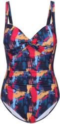 Regatta Női Sakari Brush Stroke Tummy Control egyrészes fürdőruha 40 kék|színes