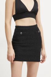 Marciano Guess szoknya AMELIA fekete, mini, egyenes, 5RGD01 5852Z - fekete M