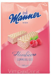 Manner málnás nyári ostya 185g /12/ - delfinbuvar