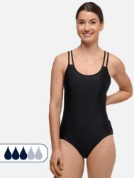 SORIO Női egyrészes menstruációs fürdőruha, Állítható Pántos Stella fekete