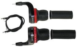  Váltókar párban 18 sp grip ventura - indexes fekete