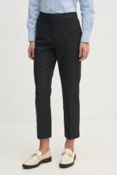 Gant nadrág női, fekete, magas derekú testhezálló, 4150237 - fekete 38