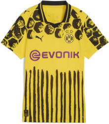 PUMA Női Futball Rövid Ujjú Póló Állatmintás Ujjak Kidsuper X Borussia Dortmund PUMA fekete|sárga