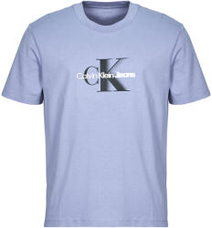 Calvin Klein Jeans Tricouri mânecă scurtă Bărbați MONOLOGO SHIFT TEE Calvin Klein Jeans albastru EU M