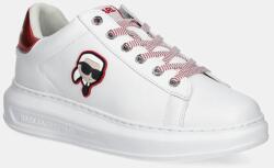 KARL LAGERFELD bőr sportcipő KAPRI NFT - fehér Női 37 - answear - 50 990 Ft