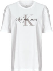 Calvin Klein Jeans Tricouri mânecă scurtă Femei SS HERO MONOLOGO TEE 30S Calvin Klein Jeans Alb EU M