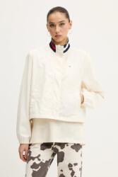 Tommy Jeans rövid kabát - bézs XS - answear - 39 790 Ft