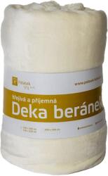 Polášek Mikrofleece takaró báránybőr hatású béléssel - Tejfelfehér | 100 x 150 cm (82023149-c.2-100x150)