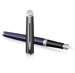Waterman Hemisphere töltőtoll color blocking fekete-kék, ezüst klipsz