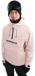 SIROKO Men Winter sports Férfi snowboard kabát W6 Flims Rózsaszín rózsaszín