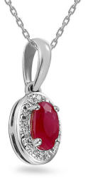 Heratis Forever Fehérarany rubin medál briliánsokkal 0, 010 ct IZBR091ARP