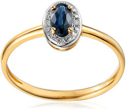 Heratis Forever Zafír gyűrű 0, 010 ct gyémántokkal IZBR091Z