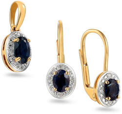 Heratis Forever Gyémánt szett zafírral 0, 030 ct IZBR091ZSHR