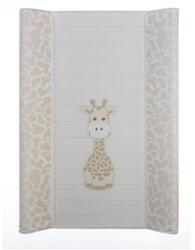  Merev pelenkázó lap rögzítőlábakkal 50 x 80 cm - Bézs zsiráf