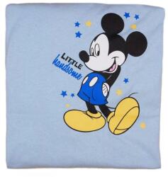  Disney Mickey pamut gumis lepedő babaágyhoz - Kék little handsome
