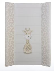  Merev pelenkázó lap rögzítőlábakkal 50 x 70 cm - Bézs zsiráf