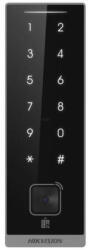 Hikvision DS-K1105EDKB-QR Kártyaolvasó EM, DESfire, Mifare (13.56 MHz); RS485 vagy Wiegand kimenet; QR kód olvasó; Bluetooth; PIN