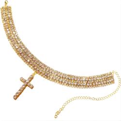 HARAHU KR-38902 Női Nyakék - Arany KP38902