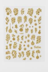  Körömmatrica - F1180 Karácsony Gold