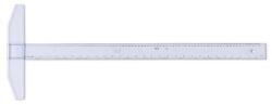 Aristo T-Vonalzó ARISTO fix fejjel 75 cm víztiszta (GEO23177) - fotoland