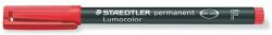 STAEDTLER Alkoholos marker, OHP, 0, 6 mm, STAEDTLER "Lumocolor® 318 F", piros (TS3182) - pritone