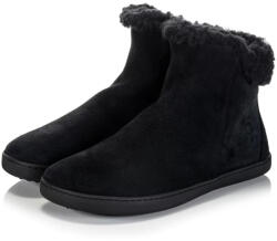 Shapen Fluffy 2.0 Black Nubuk Bőr Bélelt Bakancs