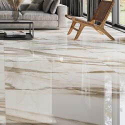 Fanal Gresie Fanal Calacatta NPlus RC Rectificata Lucioasa 60 x 120cm